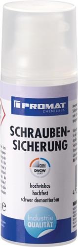 PROMAT Schraubensicherung 50g hf.hochvikos rot DVGW Pumpdosierer PROMAT CHEMICALS