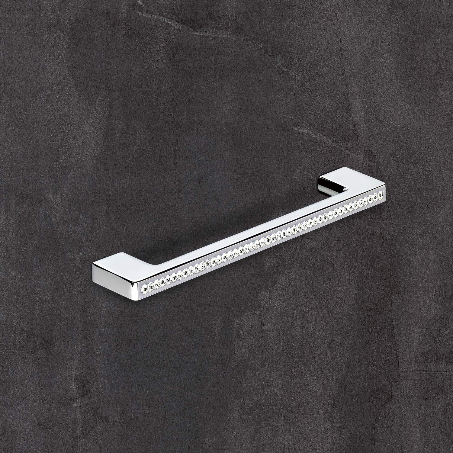 HETTICH Griff Opera, •–• 160, L 200 mm, B 8.5 mm, H 33 mm, Verchromt glanz, 9113678