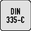 PROMAT Kegelsenker DIN 335C 90Grad D.8mm HSS Z.3 PROMAT