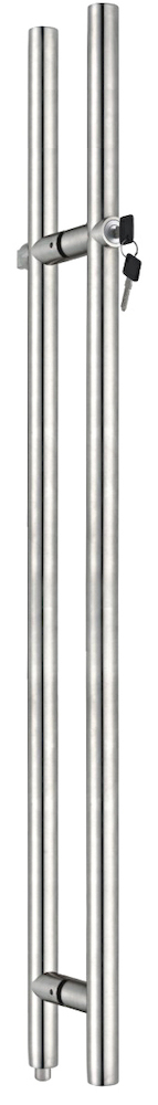 HERMAT Stoßgriff 8000.ZYL, Edelstahl