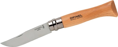 OPINEL Taschenmesser Heft-L.110mm Klingen-L.85mm L.geöffnet 195mm rostfr.Hartholz