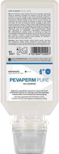 PEVAPERM PURE Hautschutz PEVAPERM PURE 1l unparfümiert Softflasche PAUL VOORMANN