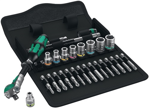 WERA Steckschlüsselsatz 8100 SA 6 28-tlg.1/4 Zoll SW 5-13mm Z.72 6KT WERA WERA Steckschlüsselsatz 8100 SA 6 28-tlg.1/4 Zoll SW 5-13mm Z.72 6KT WERA