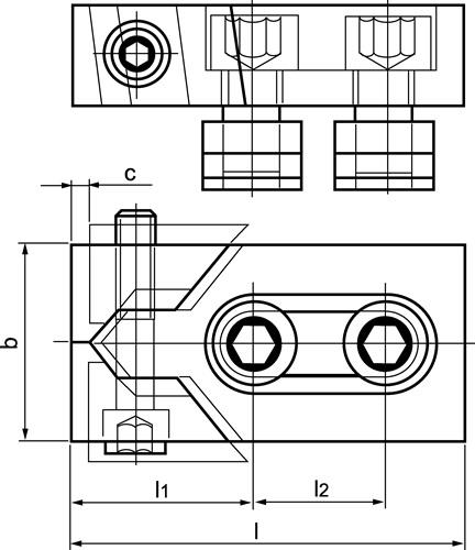 AMF Tiefspannbacke Bulle,Nr. 6490 16mm M14 AMF