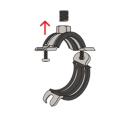 FISCHER Universalrohrschelle FRS-L 8-11