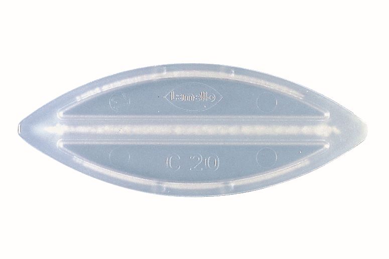 Lamello C20 transparente Lamelle, 250 Stück, 145010