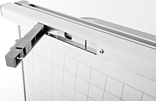 MAGNETOPLAN Flipchart Schreibfläche B680xH1045mm weiß höhenv.b.1,85m MAGNETOPLAN