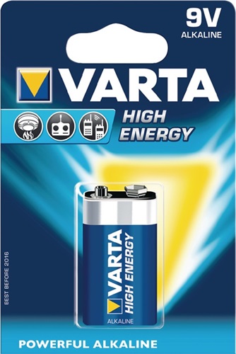 VARTA Batterie Longlife Power 9 V 6LP3146-E Block 580 mAh 6LP3146 4922 1 St./Bl.