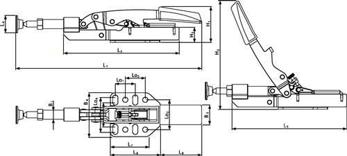 BESSEY Schubstangenspanner Gr.15 BESSEY