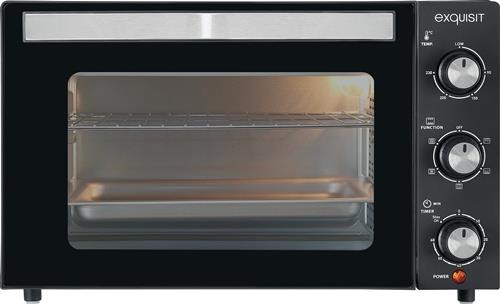 Mini-Backofen MO 3302 sw 1500 W schwarz 20 l, 8kg