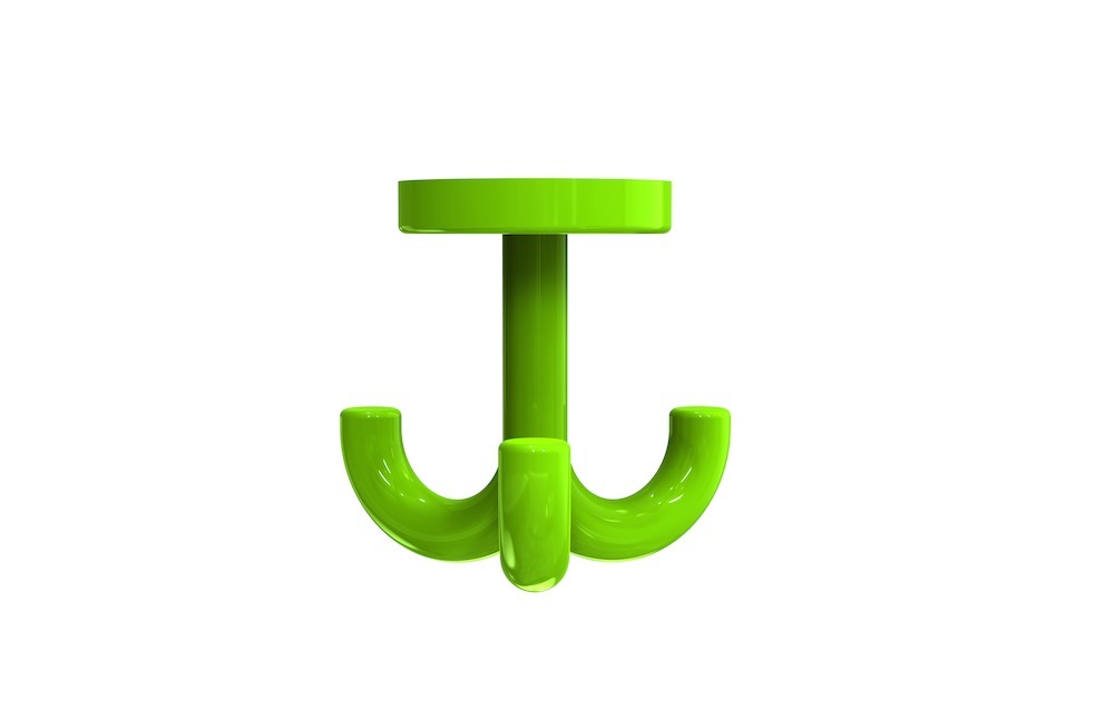 HEWI Deckenhaken 477.90.051, Polyamid, 477.90.051 74