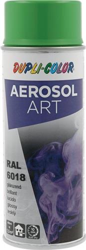 DUPLI-COLOR Buntlackspray AEROSOL Art gelbgrün glänzend RAL 6018 400ml Spraydose