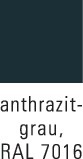VAR Abfallsammler H900xBxTmm 120l anthrazit,RAL 7021 m.Einflügeltür