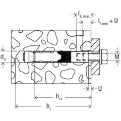 FISCHER Innengewindeanker FH II 15/M12 I