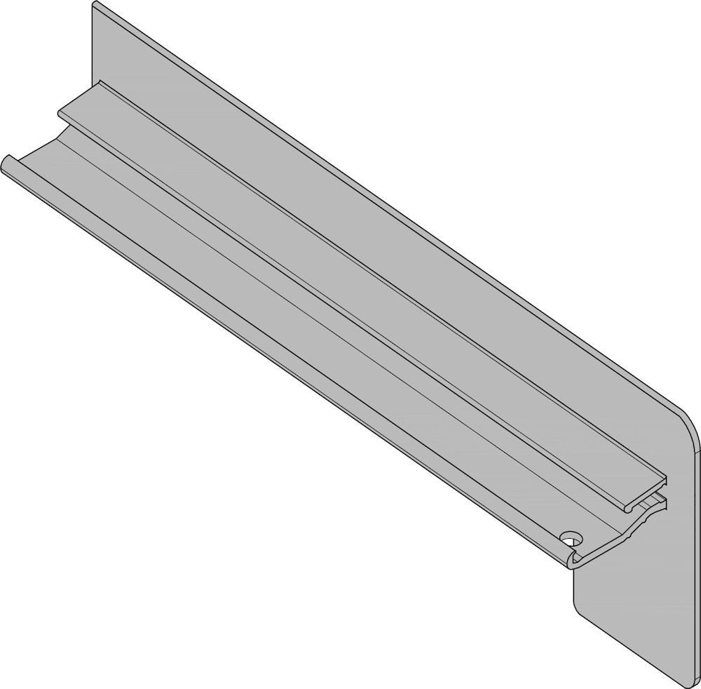 GUTMANN Bordstück B 404 AL, 210 mm, dunkelbraun