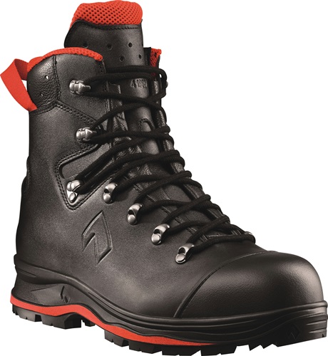 HAIX Sicherheitsstiefel TREKKER PRO 2.0 Gr.7 (41) schwarz/rot HRO HI CI WR SRC