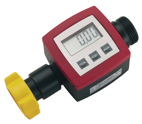 LUTZ-PUMPEN Durchflussmengenzähler f.Fasspumpen Betriebsdruck4bar 5-90l/min