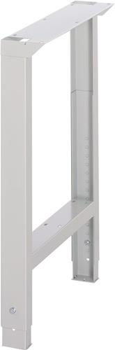 TECWERK Werkbankfuß BK 650 verstellb.H750-1100xB70/120mm lichtgrau TECWERK