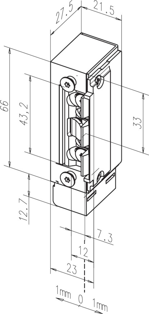 effeff Fluchttüröffner 332.238