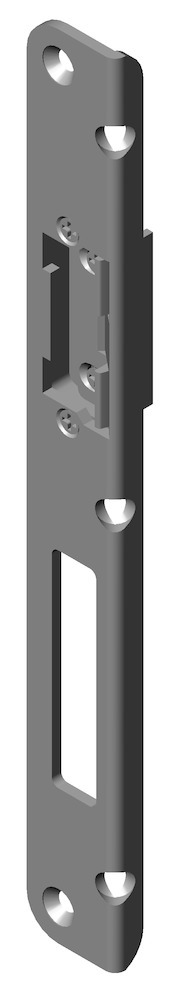 KFV Winkelschließblech für Türöffner WSB 17-580-1ER, Stahl,mit verstellb. AT 3351110