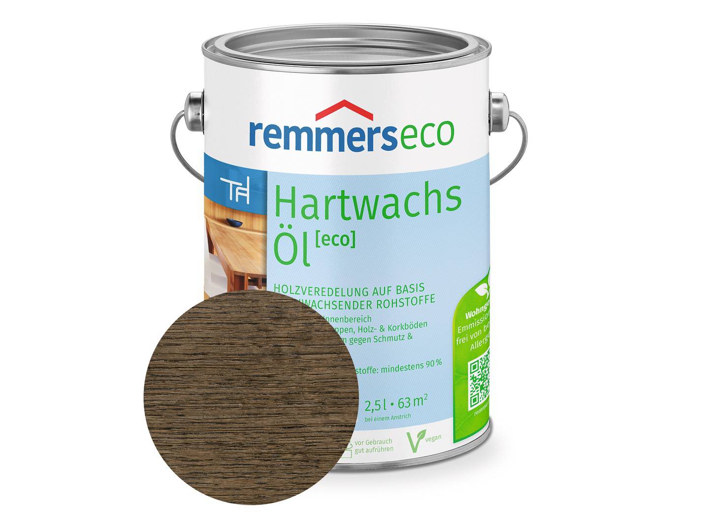REMMERS Hartwachs-Öl [eco] ebenholz (RC-790) 0,75 l
