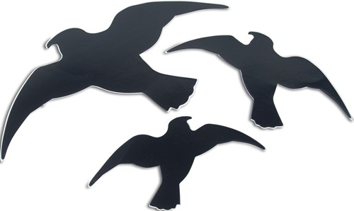 WINDHAGER Vogel-Silhouette Easy Sticker 3 St.WINDHAGER