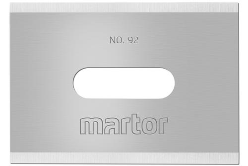 MARTOR Industrieklinge Nr.92 L.26mm B.18,5mm S.0,4mm 10 Stück/Spender MARTOR