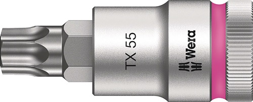 WERA Steckschlüsseleinsatz 8767 C HF TORX® 1/2 Zoll T55 L.60mm WERA WERA Steckschlüsseleinsatz 8767 C HF TORX® 1/2 Zoll T55 L.60mm WERA
