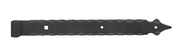 POLLMANN Ladenband R, Rolle Ø 16 mm, verzinkt Duplex-schwarz eingefärbt (PZ)