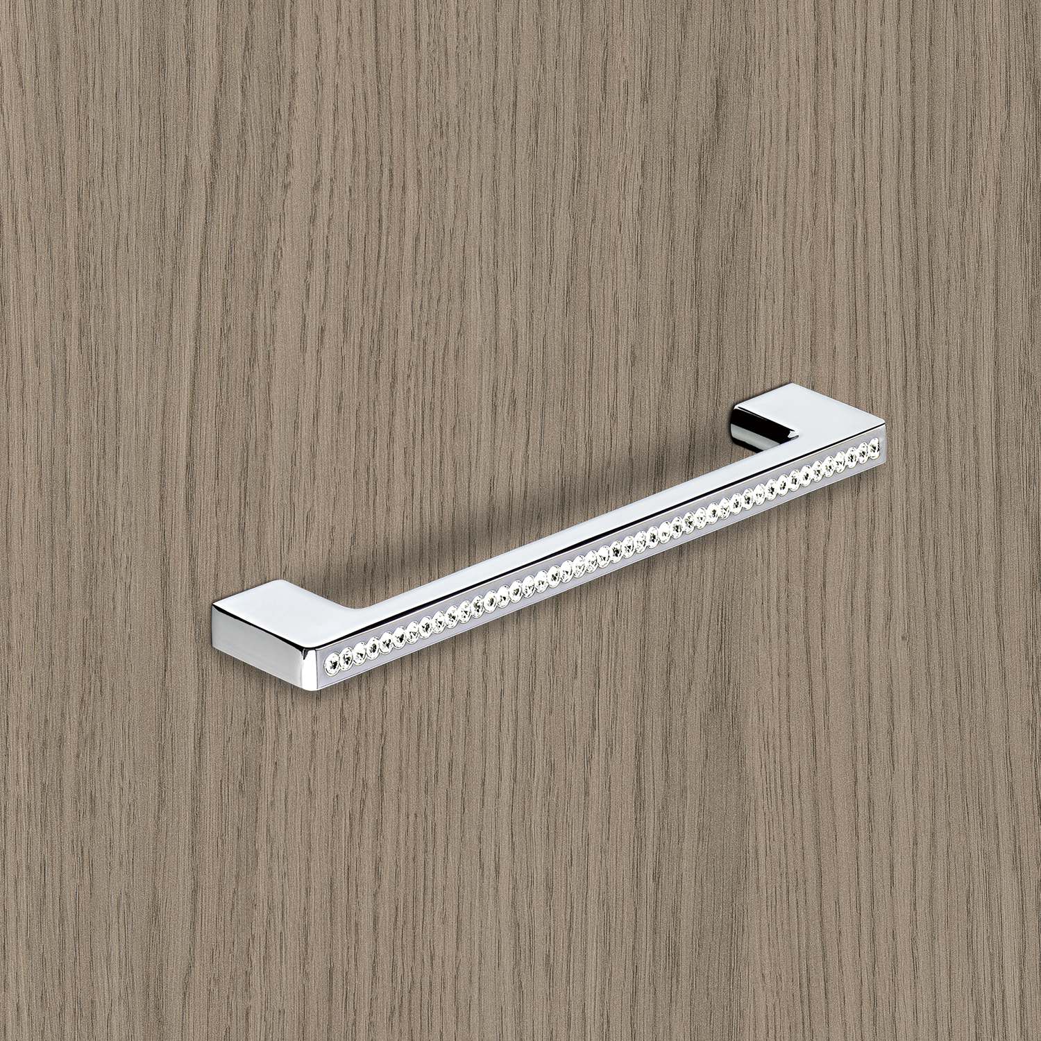 HETTICH Griff Opera, •–• 96 / 128 mm, L 135 mm, B 8.5 mm, H 33 mm, Verchromt glanz, 9113675