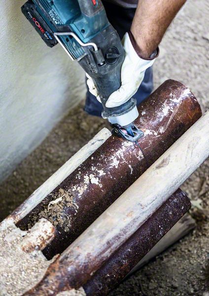 BOSCH EXPERT ‘Thick Tough Metal’ S 555 CHC Säbelsägeblatt, 1 Stück. Für Säbelsägen