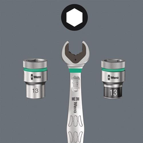 WERA Steckschlüsseleinsatz 8767 C HF TORX® 1/2 Zoll T27 L.140mm WERA