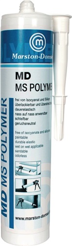 MARSTON Kleb- u.Dichtstoff MD-MS Polymer weiß 440g Kartusche
