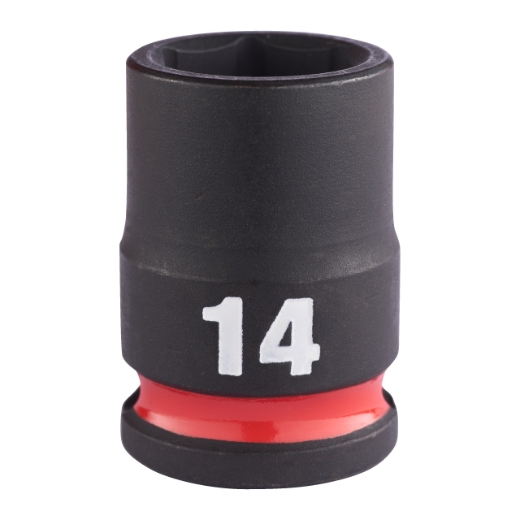 MILWAUKEE 14 x 32 mm SHOCKWAVE Schlagnuss 3/8" kurz