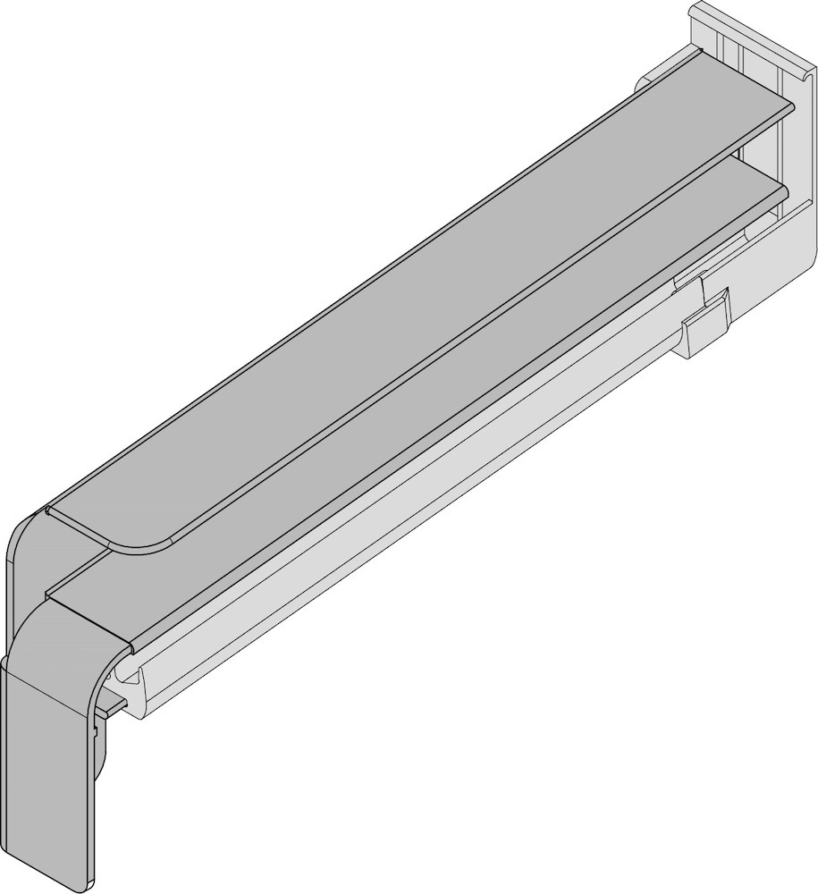 GUTMANN Gleitabschluss BF 4006-Z, 320 mm, mit Dichtstück