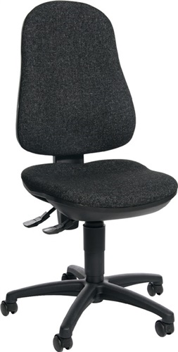 TOPSTAR Bürodrehstuhl m.Permanentkontakt anth.420-550mm Trgf.110kg TOPSTAR