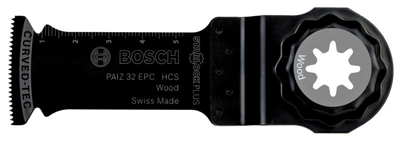 BOSCH HCS Tauchsägeblatt PAIZ 32 EPC Wood, 60 x 32 mm, 1er-Pack