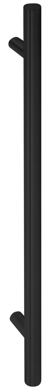 HDM Professional Stangengriff Ø 30 mm 1200/ 1000 2 schräge Stützen schwarz matt