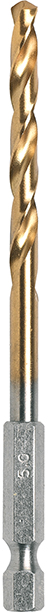 Titanbohrer HSS 5,0mm