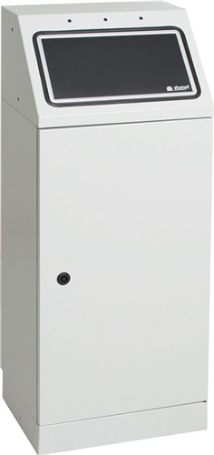 STUMPF Wertstoffsammler 45l H1000xB400xT300mm lichtgrau lichtgrau,RAL 7035 stationär