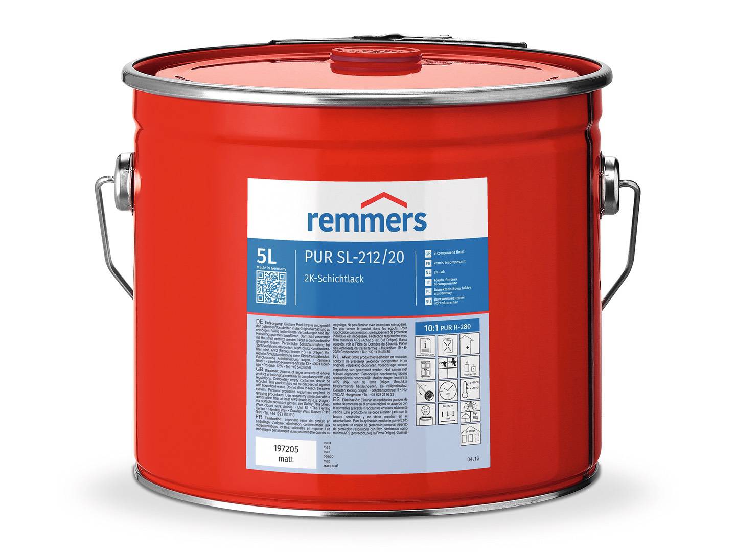 REMMERS PUR SL-212-Schichtlack