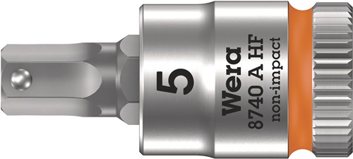 WERA Steckschlüsseleinsatz 8740 A HF 1/4 Zoll SW 5mm L.28mm WERA WERA Steckschlüsseleinsatz 8740 A HF 1/4 Zoll SW 5mm L.28mm WERA