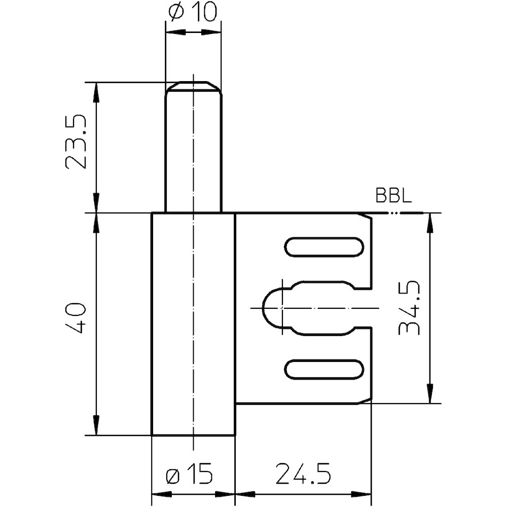 SIMONSWERK Rahmenteil VARIANT® V 8100 WF GA