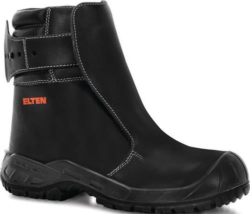 ELTEN Gießerstiefel Calvin Gr.45 schwarz Leder S3 SRC HRO HI1 Fe Al EN ISO 20349 ELTEN