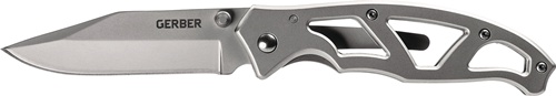 GERBER Klappmesser PARAFRAME I Klingen-L.76mm L.geöffnet 182mm Kl.VA Geh.VA GERBER