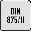 PROMAT Winkel DIN 875/II Schenkel-L.100x70mm m.Anschlag PROMAT