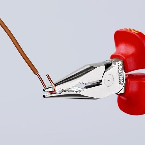 KNIPEX Spitzkombizange L.145mm Mehrkomp.-Hülle verchr.VDE KNIPEX KNIPEX Spitzkombizange L.145mm Mehrkomp.-Hülle verchr.VDE KNIPEX