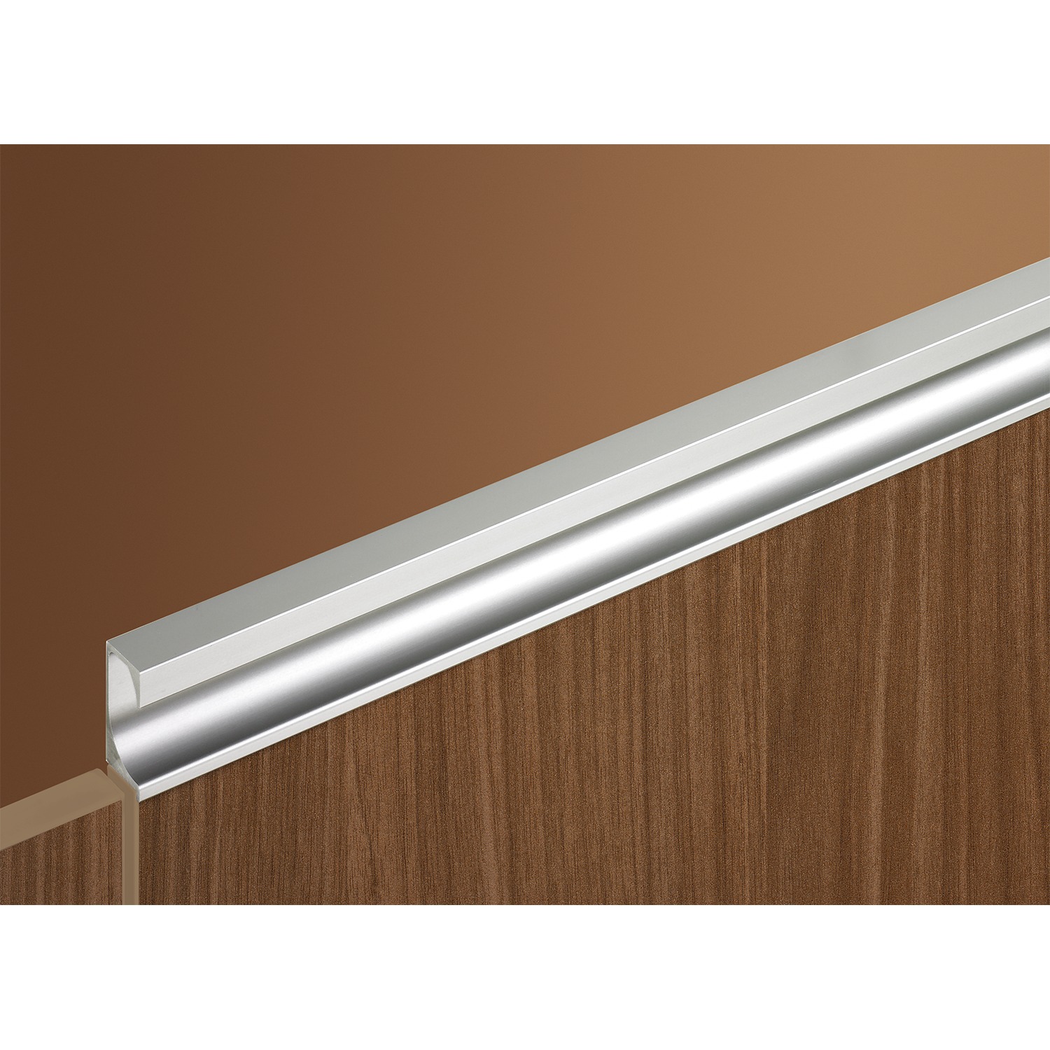 HETTICH Griffleiste Eslinga, L 2000 mm, B 23 mm, H 40 mm, Aluminium eloxiert, 115090