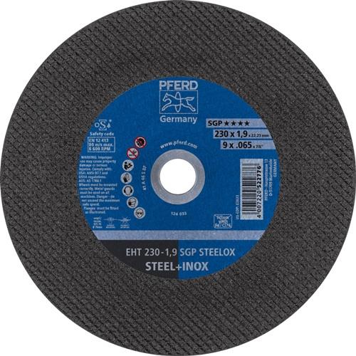 PFERD Trennscheibe SGP STEELOX D230x1,9mm ger.INOX Bohr.22,23mm PFERD