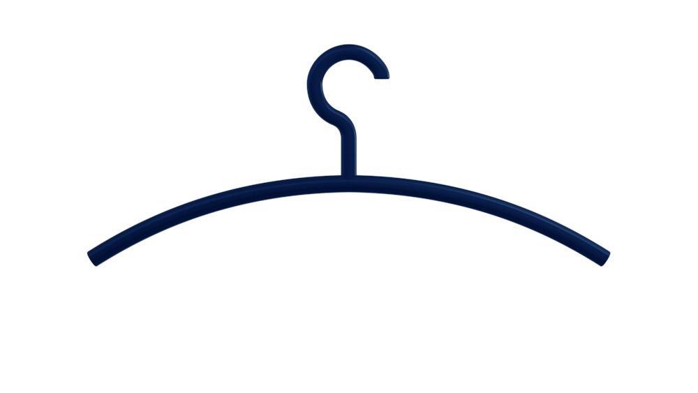 HEWI Kleiderbügel 570.3B, Polyamid, 570.3B 50